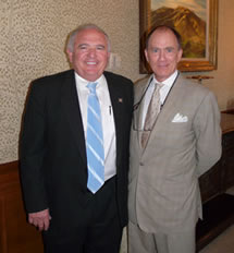 Joe Czyzyk and Dr. Joel Brenner